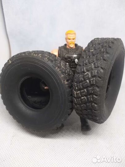 Колеса и паролоновые вставки на WPL