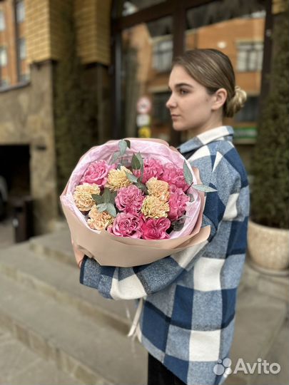Живые цветы букеты