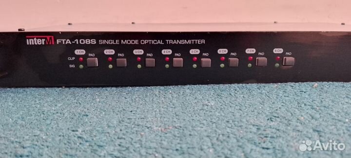 Оптический передатчик Inter M FTA-108S