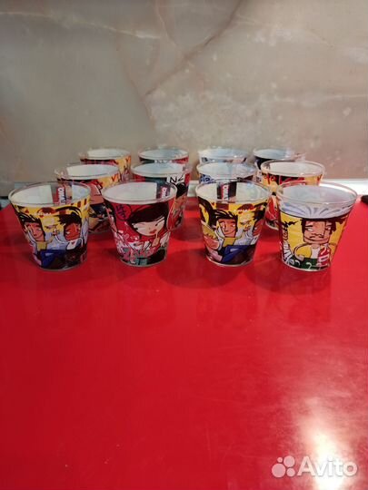 Набор стаканов Богемия (Bohemia),стакан cinzano