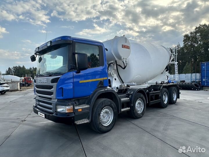 Автобетоносмеситель Scania P400, 2012