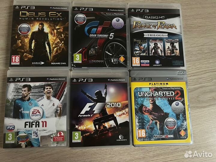 Диски для sony playstation 3 PS3