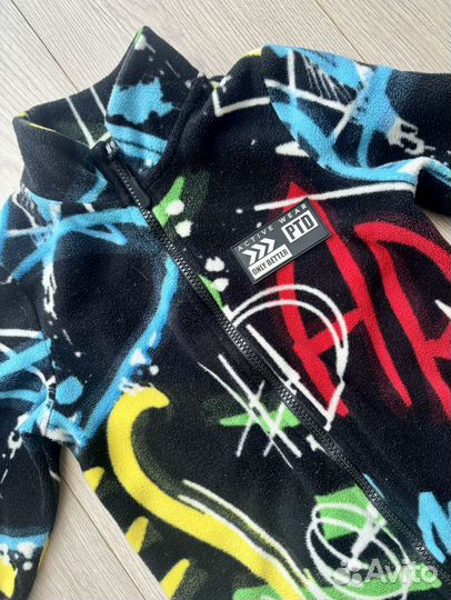 Детский флисовый комбинезон