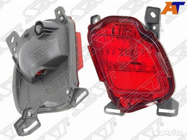 Фонарь в задний бампер toyota highlander