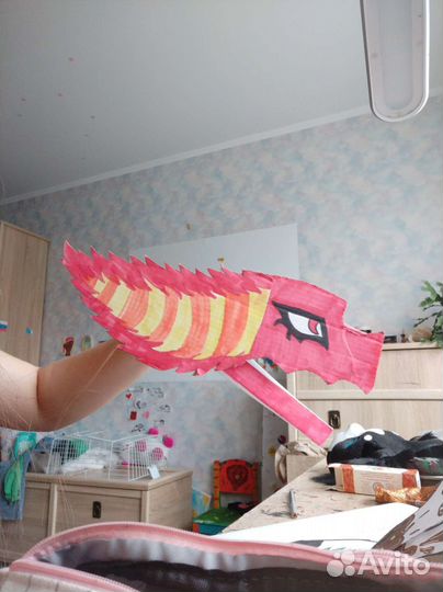 Бумажные драконы на руку