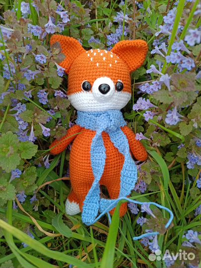Вязанные игрушки единорог, пчелка, собачка