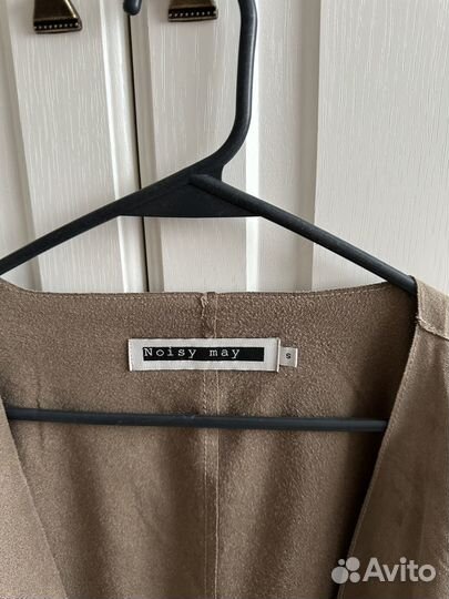 Замшевый кардиган