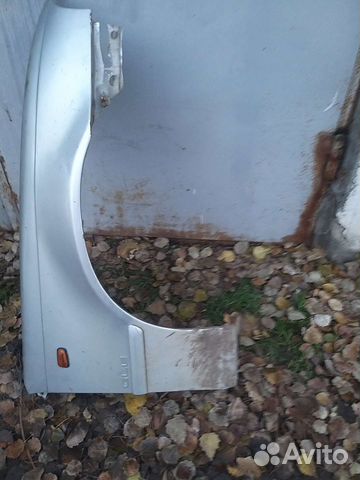 Крыло правое део нексия цвет серебристый