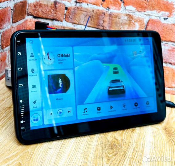 Магнитола 1 din android с поворотным экраном