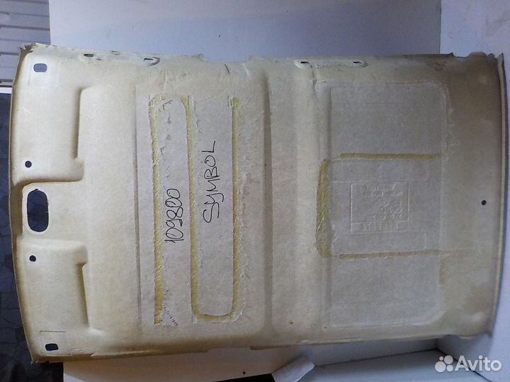 Обшивка потолка renault simbol