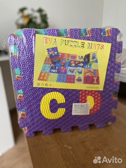 Детский коврик пазл