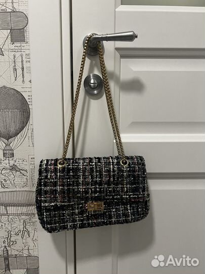 Твидовая сумка