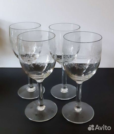 Старинные бокалы, пантография