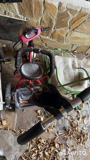 Детский трехколесный велосипед lamborghini