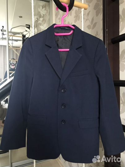 Школьный пиджак синий 128 Старт