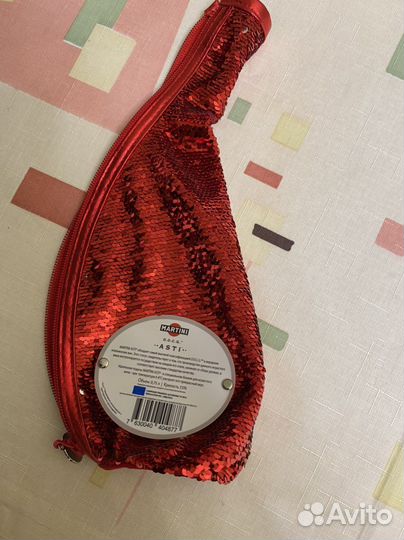 Чехол на бутылку Martini с пайетками