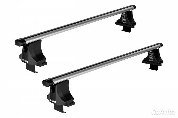 Багажник Атлант на крышу Nissan Terrano 2 овал эко