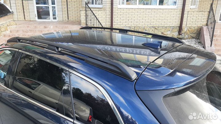 Рейлинги Мазда Mazda CX-9 (2017- ), черные