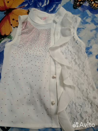Блузка для девочки 122