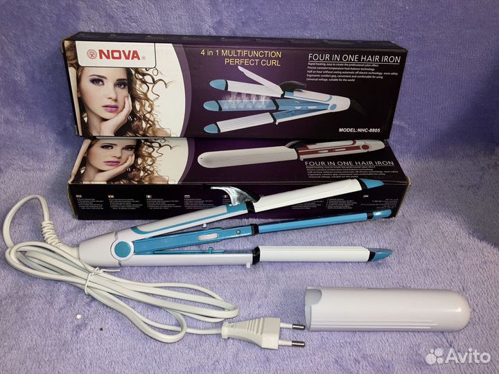 Плойка гофре + утюжок