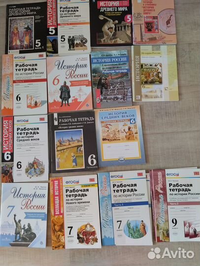 Тетради и тесты по обществознанию и истории