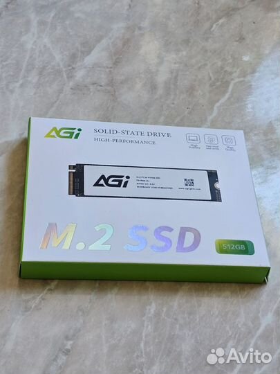 Новый 512 гб SSD M.2 3D-nand AGI AI198 2056 мб/с