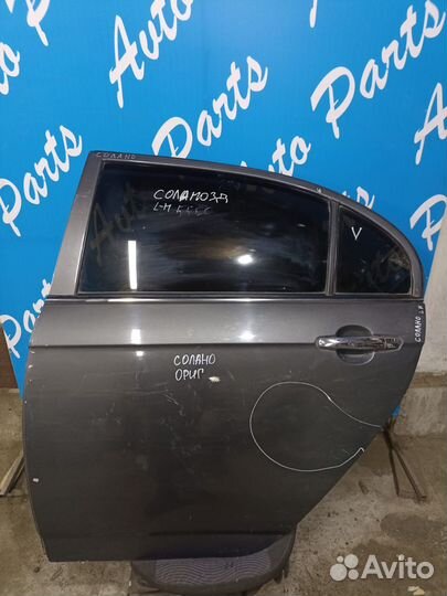 Лифан Солано дверь задняя левая серая дефект