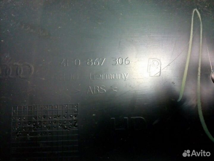 Обшивка двери задней правой Audi A6 C6 AUK 3.2