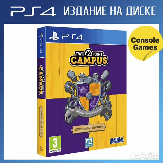 PS4 Two Point Campus Enrolment Edition Новый