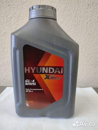 Масло трансмиссионное Hyundai GL-5 80w90