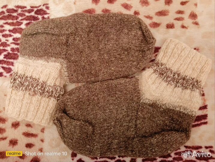 Шерстяные носки