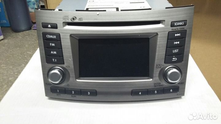 Штатная магнитола 86201AJ420 Subaru Legacy Outback