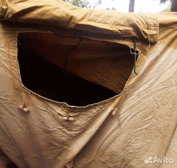 Палатка туристическая брезентовая