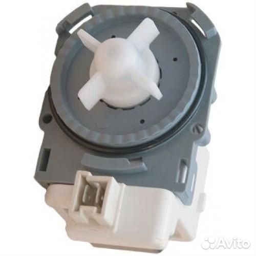 Помпа 30W на 3 защелках для стиральной машины и др