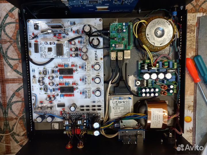 Сетевой аудио проигрыватель TDA 1540, raspberry pi