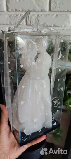 Свадебная свеча ручная работа