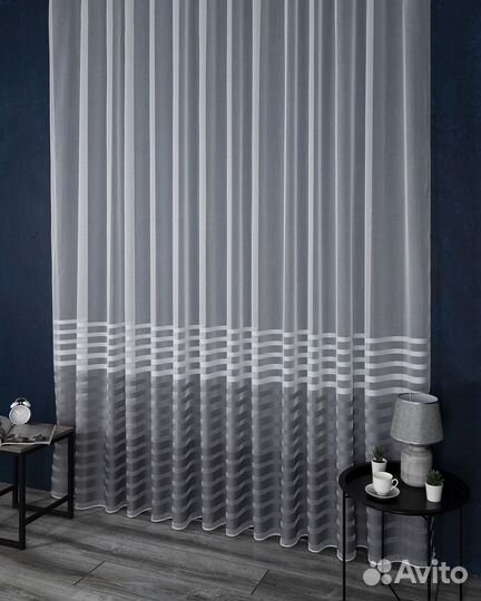 Тюль градиент Трио Эверест