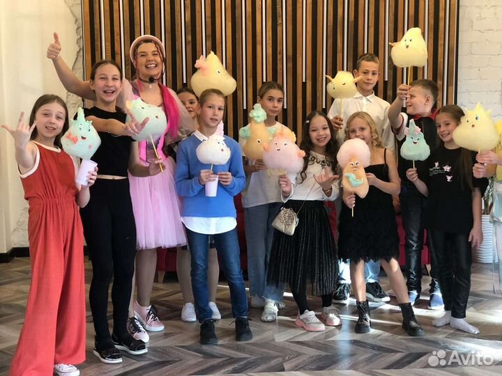 Аниматоры, шоу сладкой ваты Самара