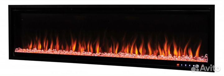 Линейный электрокамин Real-flame diamond 72
