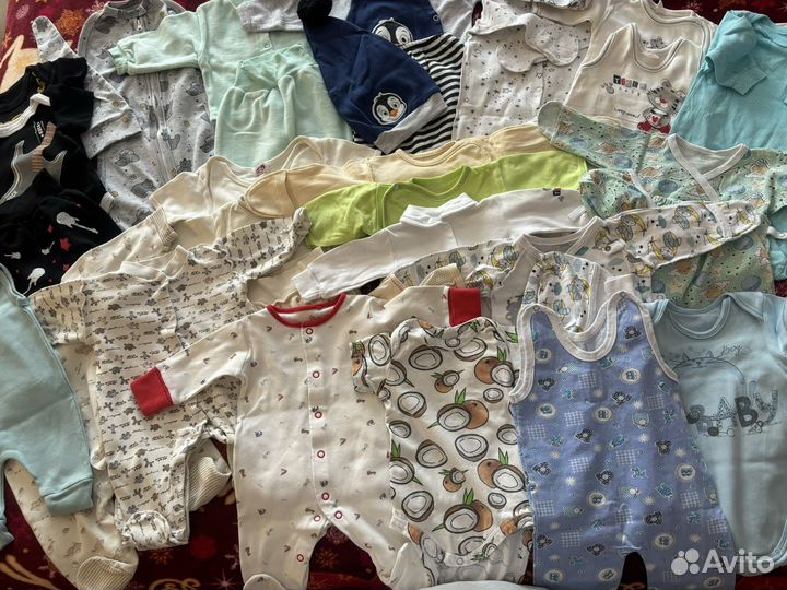 Вещи пакетом на мальчика 50-62