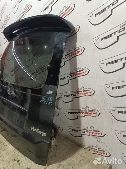 Дверь задняя toyota funcargo yaris verso NCP20 NCP21 NLP20 NLP22 6700552050 2WD черный, 209 KA8793