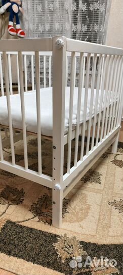 Детская кроватка приставная