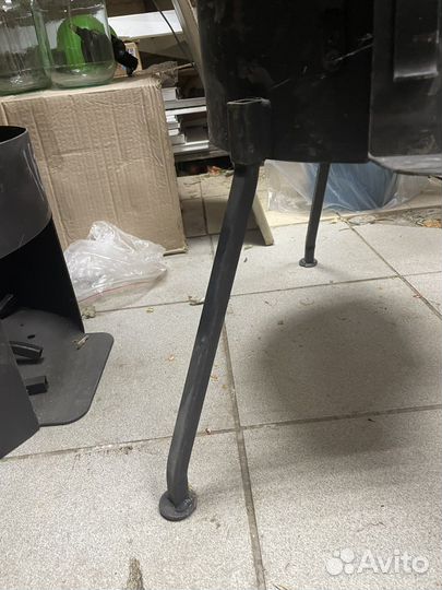 Печь для казана с трубой 16 литров