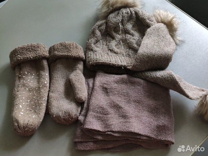 Шапки с шарфами