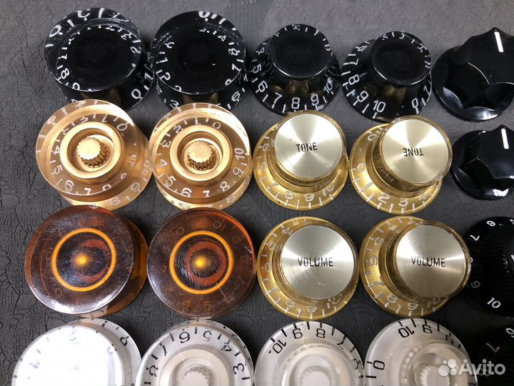 Ручки для потенциометров, гитарная фурнитура