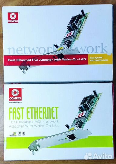 Fast Ethernet PCI Adapter re100atx/WOL