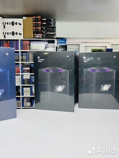 Умная колонка Яндекс Станция Макс Черный