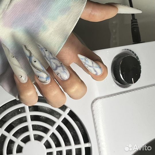 Наращивание ногтей, гель лак, маникюр гель лак