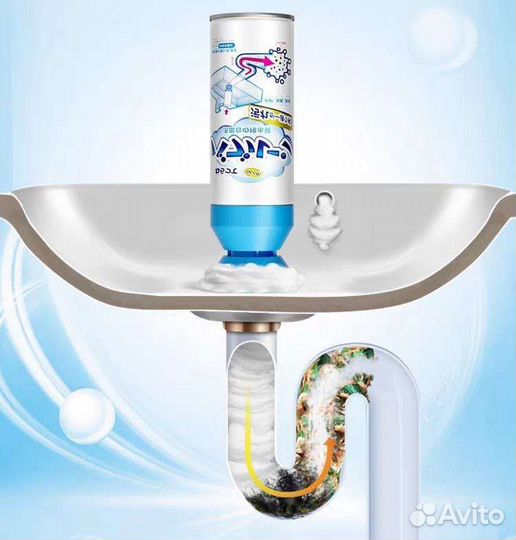 Пена для прочистки труб, 500 мл