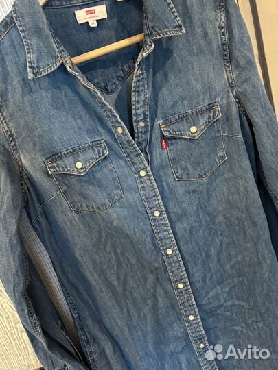 Джинсовое платье женское 42 44